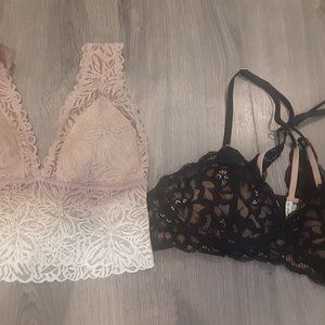 Aerie bras 36B & a medium